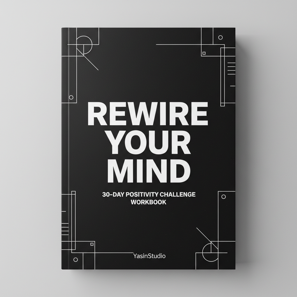 Black and White Minimalist Cover